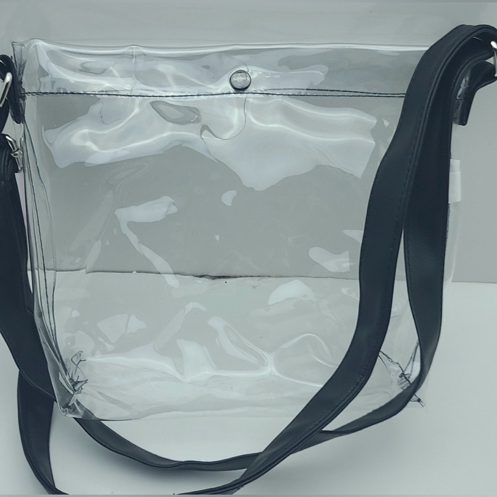 Clear Crossbody Shoulder Bag great for concerts and stadiums! - Picture 3 of 5